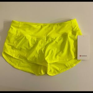 BNWT LULULEMON Speed Up LR Short 2.5”
